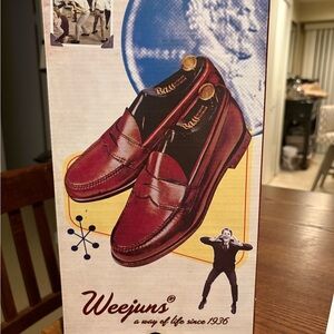 Weejuns Men's Classic Burgundy Loafers